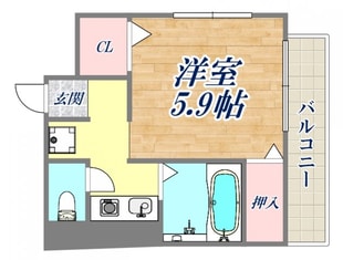 夙川ハイツAioiの物件間取画像